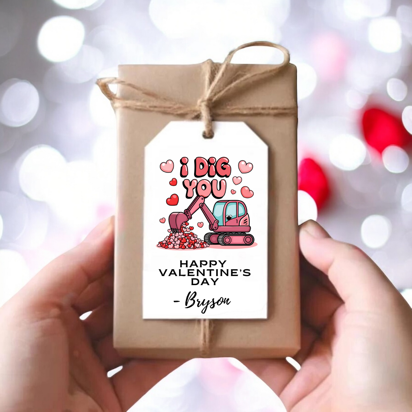 I DIG YOU GIFT TAGS