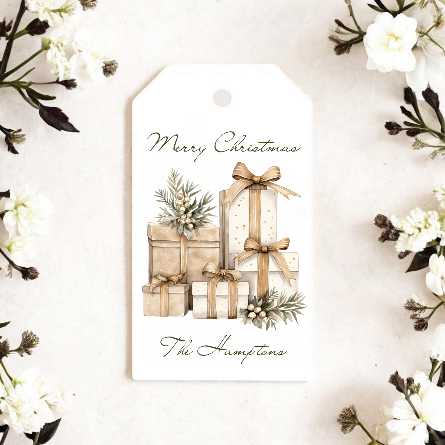 CHRISTMAS PRESENT GIFT TAGS