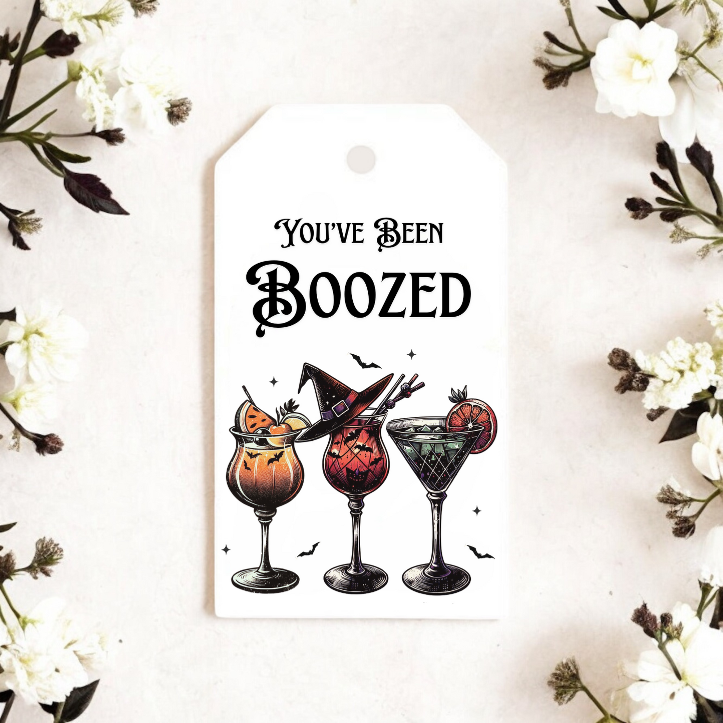 YOU'VE BEEN BOOZED GIFT TAGS