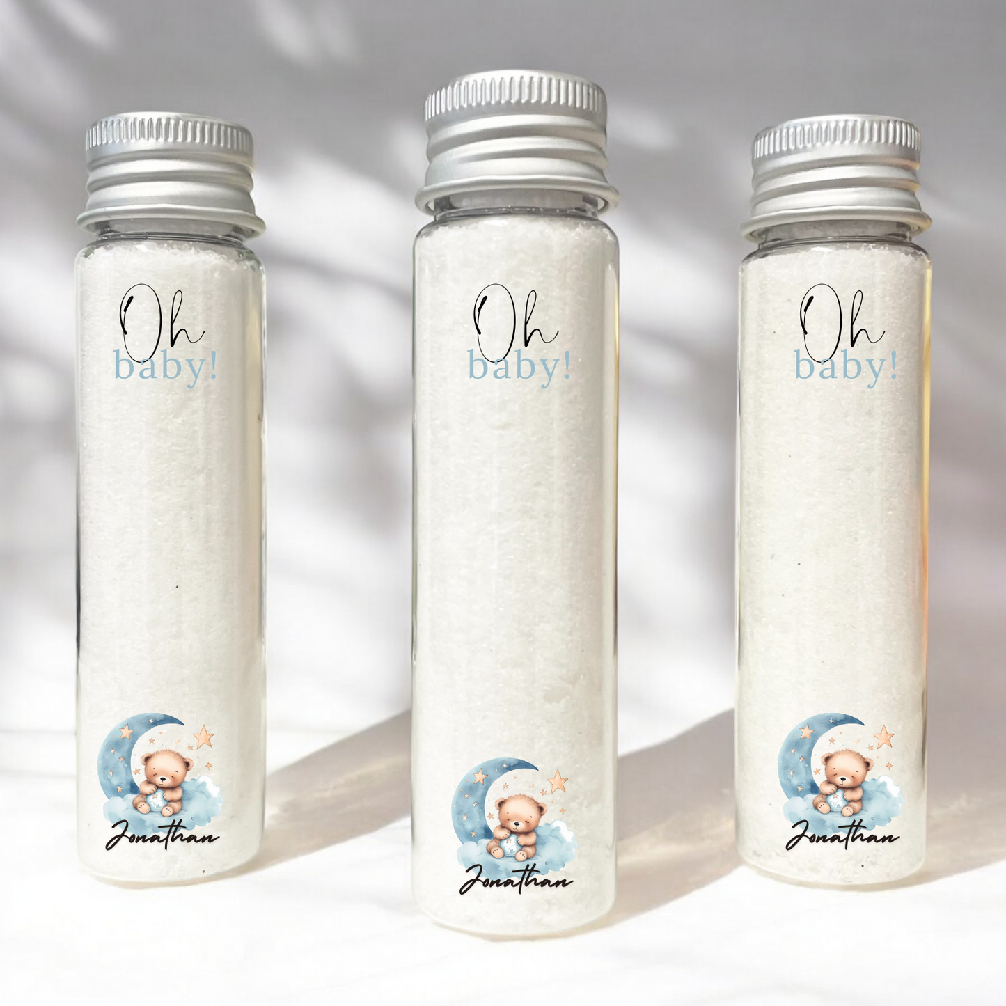 BLUE OH BABY BATH SALT FAVORS