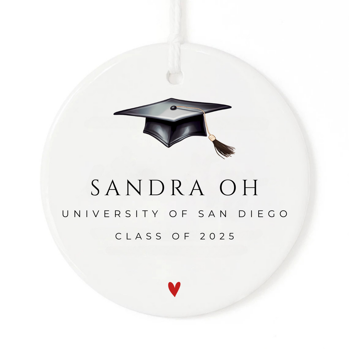 PERSONALIZED GRADUATON ORNAMENT