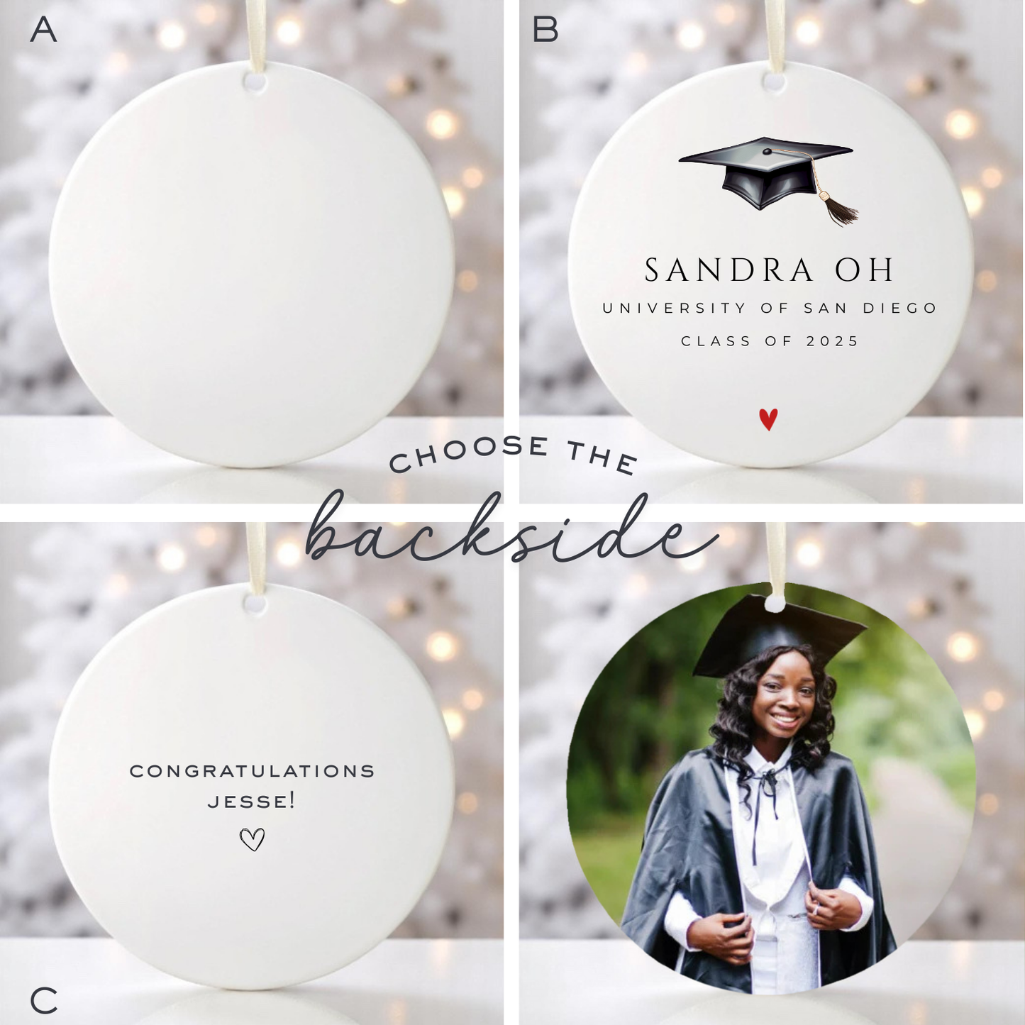 PERSONALIZED GRADUATON ORNAMENT