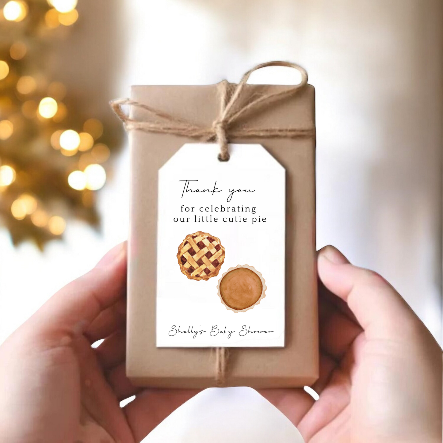 CUTIE PIE GIFT TAGS