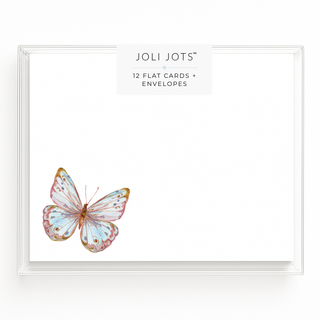 BUTTERFLY NOTE CARDS