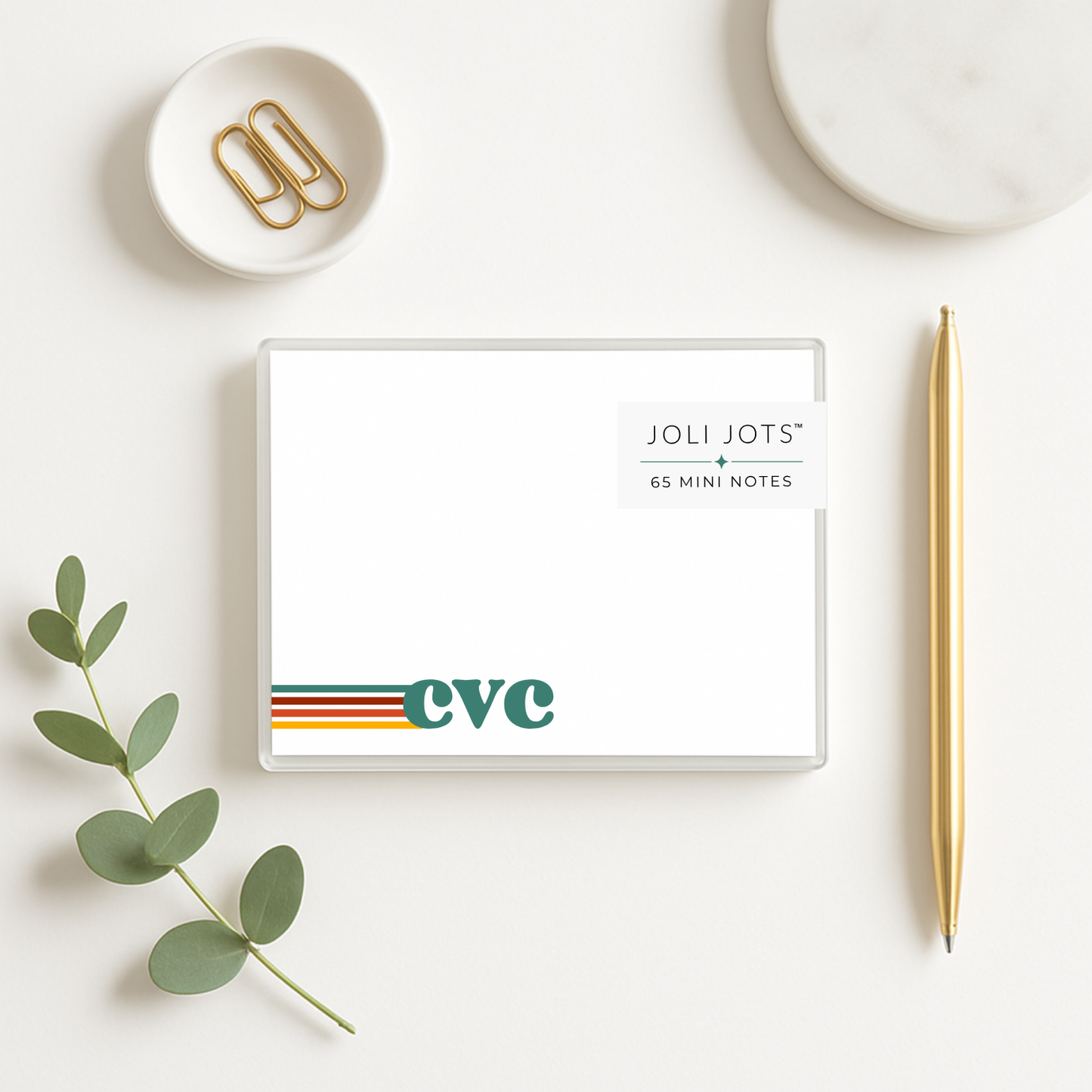 RETRO INITIAL MINI NOTES - JOLI JOTS™
