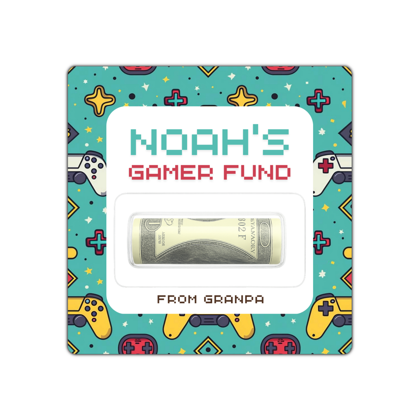 GAMER MONEY CARD HOLDER