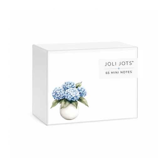 BLUE HYDRANGEA MINI NOTES - JOLI JOTS™