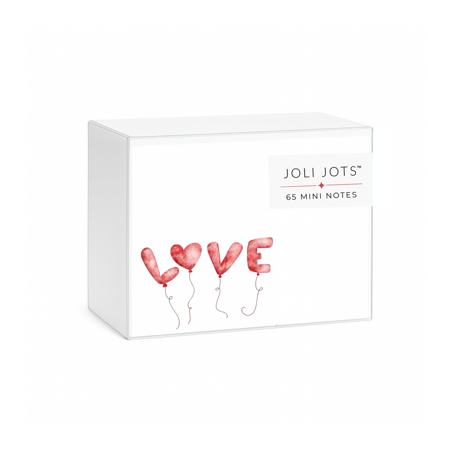 LOVE BALLOONS MINI NOTES