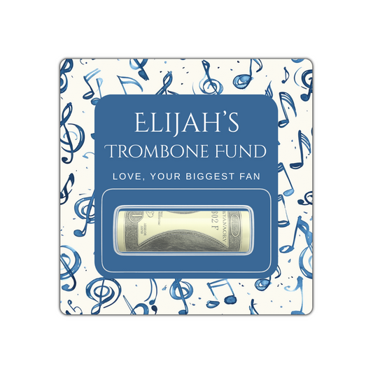 MUSIC MONEY CARD HOLDER