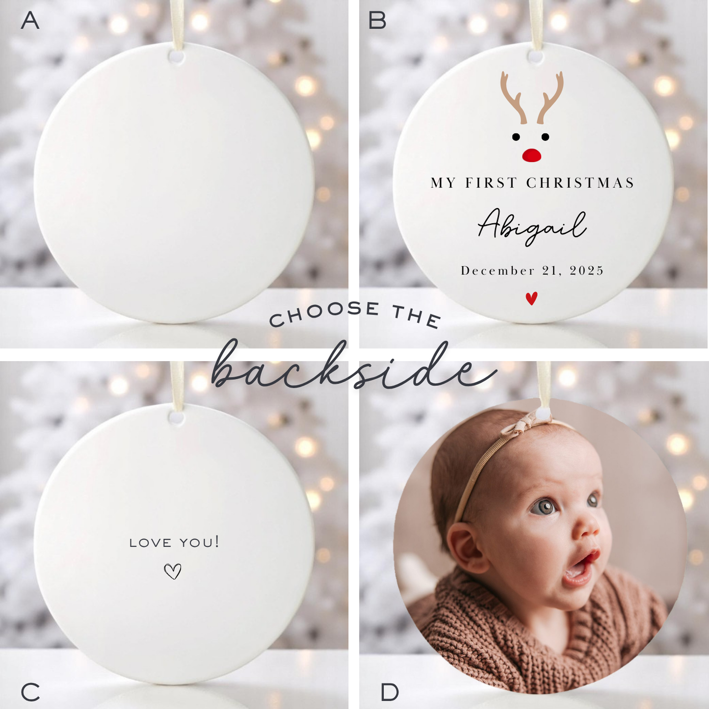 MY FIRST CHRISTMAS ORNAMENT
