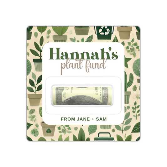 PLANT MONEY CARD HOLDER