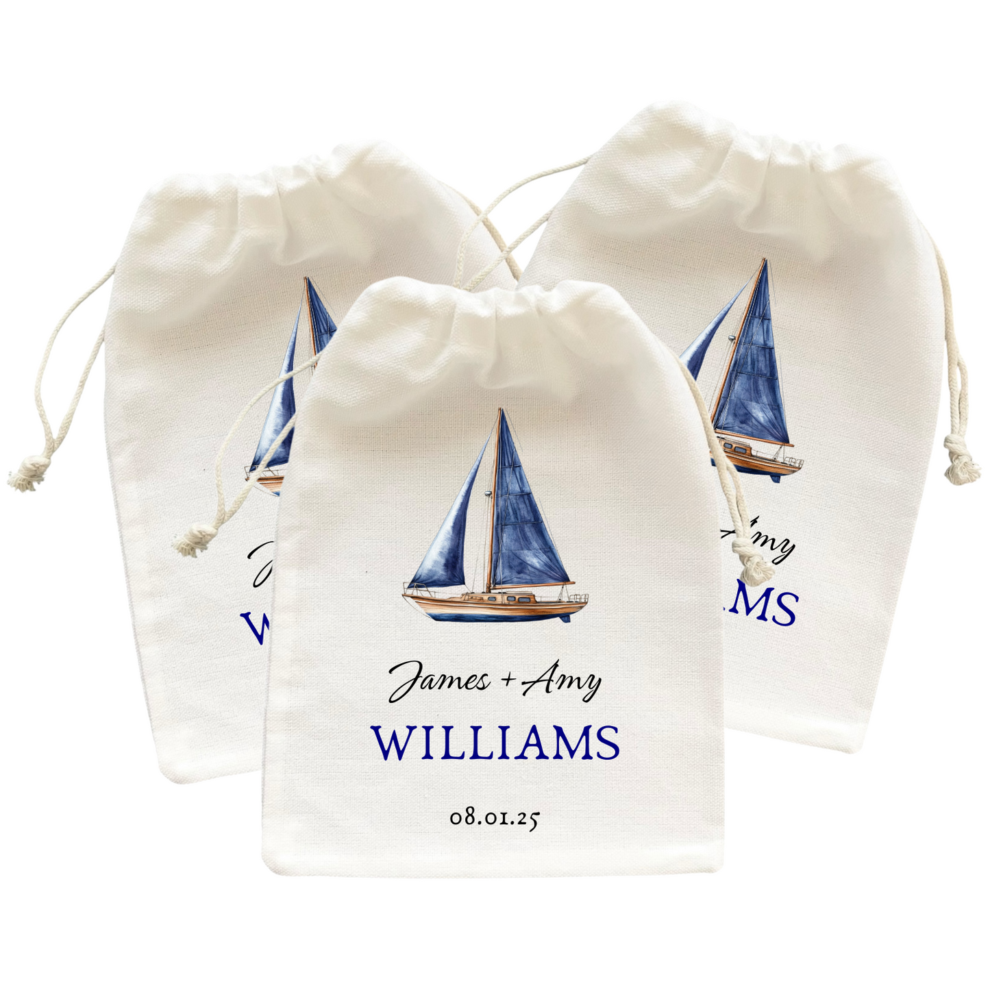 NAUTICAL SAILBOAT BAGS