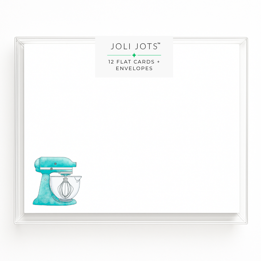 STAND MIXER NOTE CARDS