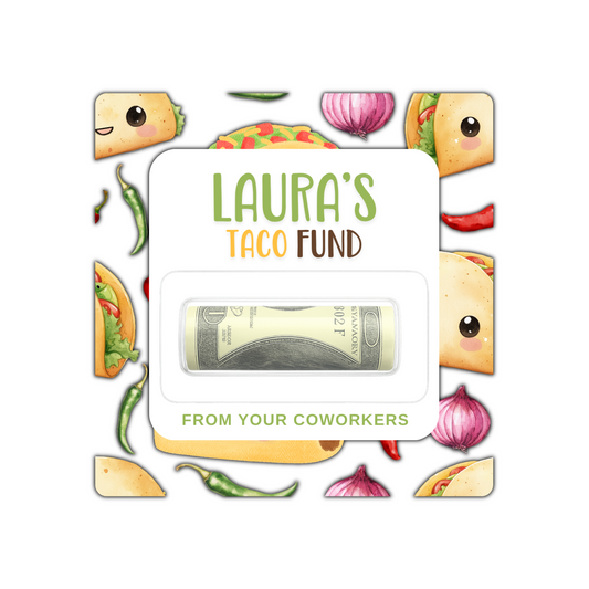 TACO MONEY CARD HOLDER