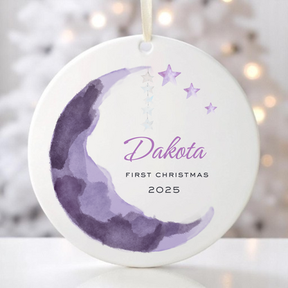 MOON BABY'S FIRST CHRISTMAS ORNAMENT