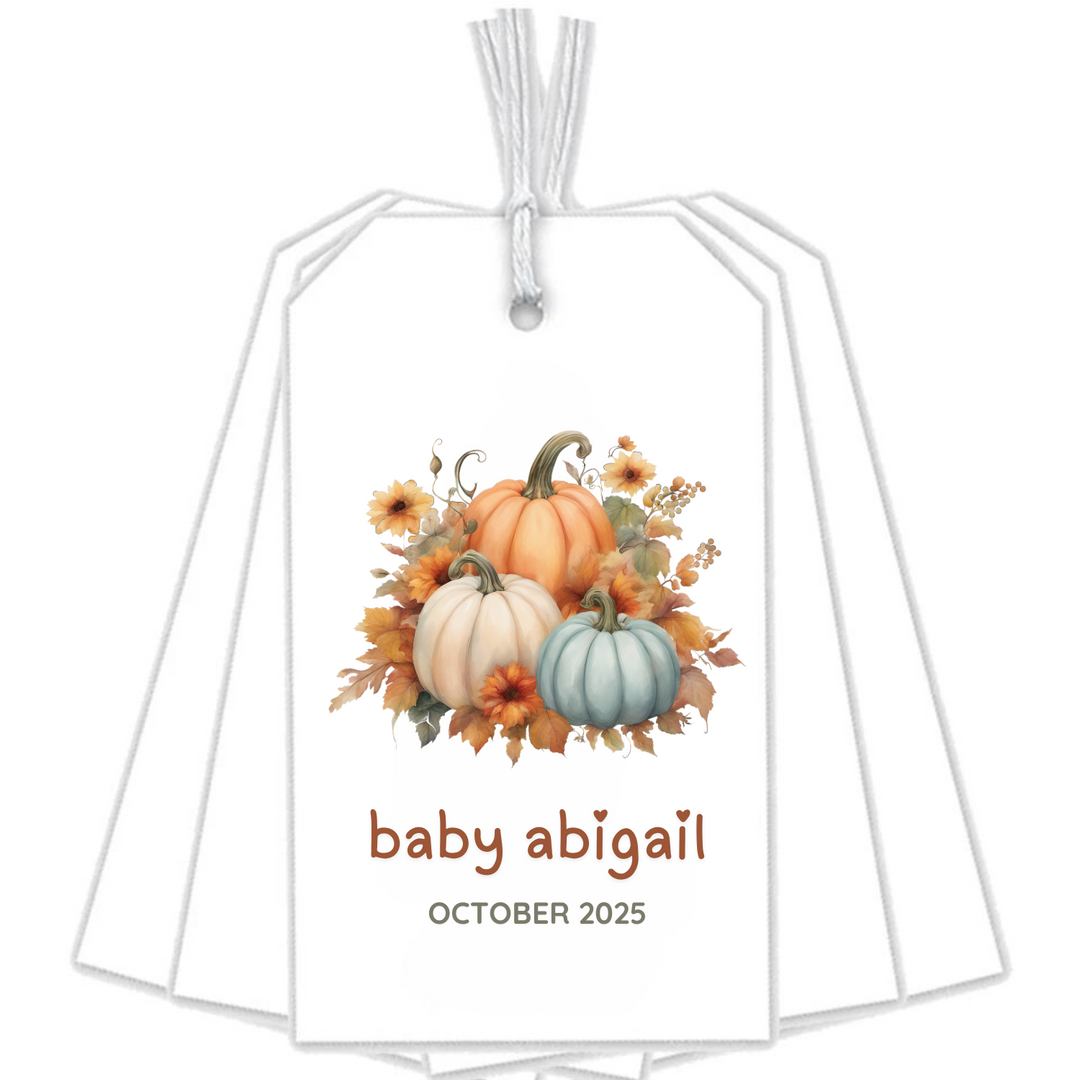 A LITTLE PUMPKIN GIFT TAGS