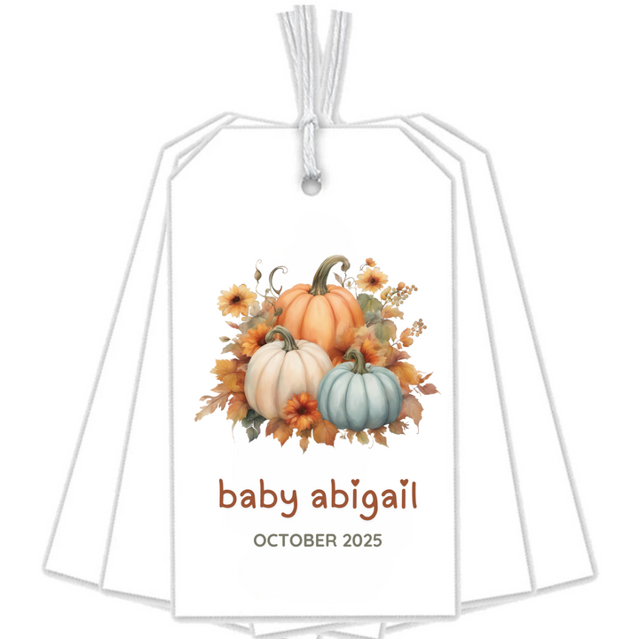 A LITTLE PUMPKIN GIFT TAGS