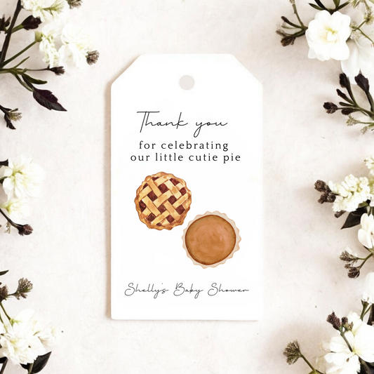 CUTIE PIE GIFT TAGS