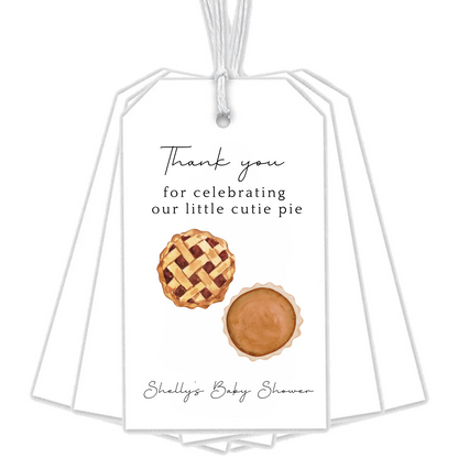 CUTIE PIE GIFT TAGS