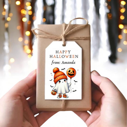 HALLOWEEN GHOST GIFT TAGS