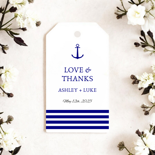 NAUTICAL ANCHOR GIFT TAGS
