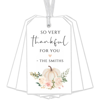 SO VERY THANKFUL FALL GIFT TAGS