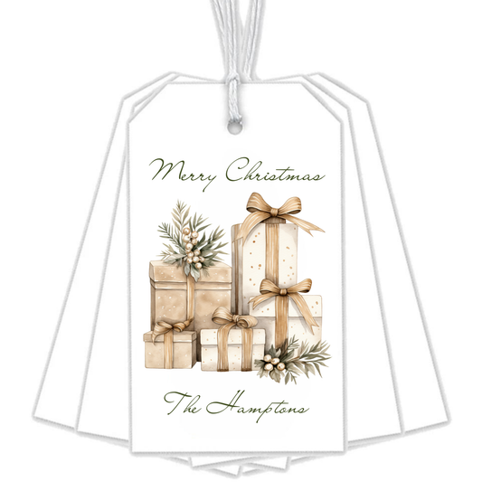 CHRISTMAS PRESENT GIFT TAGS