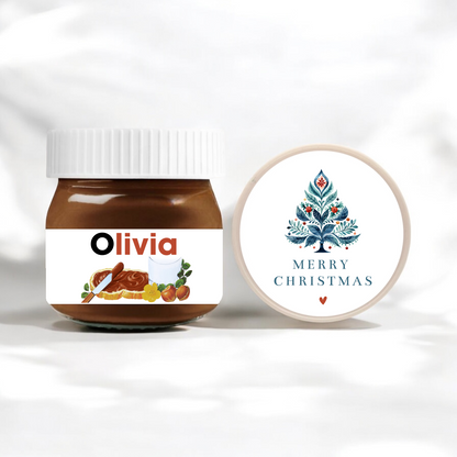 BLUE SCANDINAVIAN TREE MINI NUTELLA