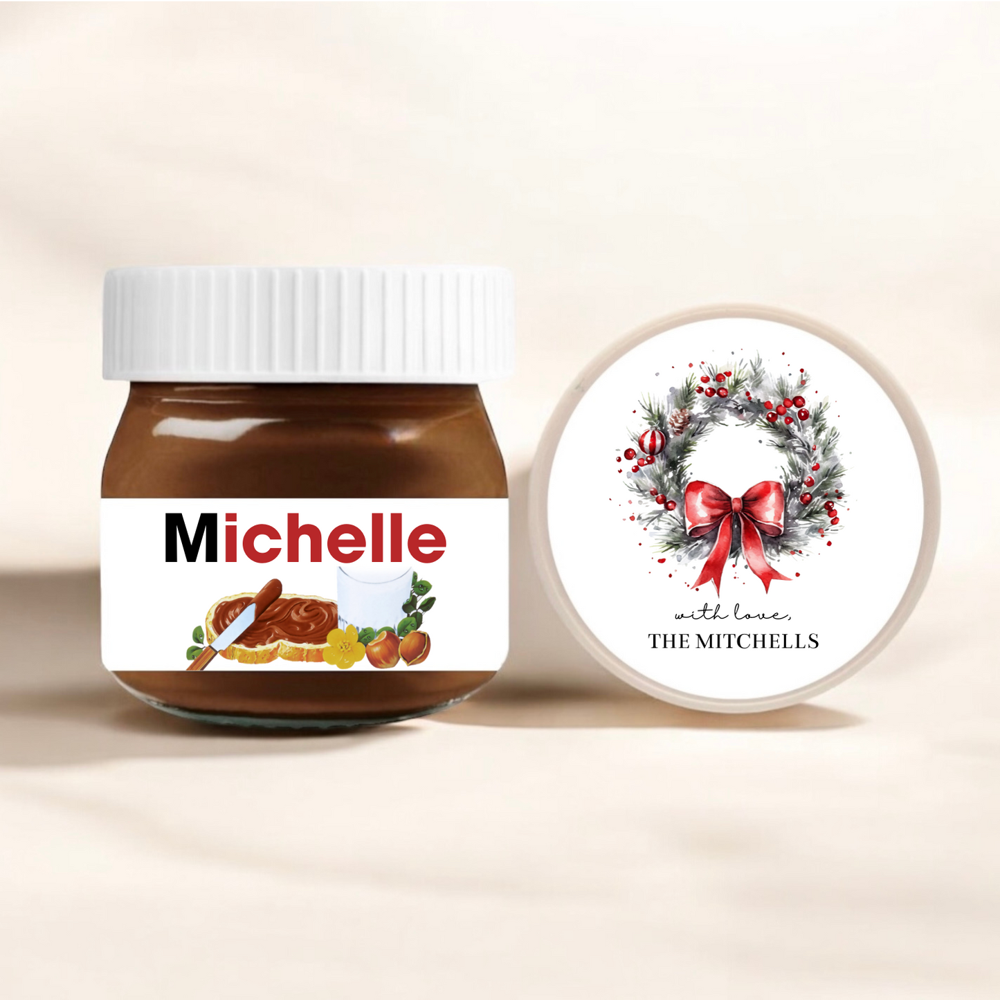 CHRISTMAS WREATH MINI NUTELLA