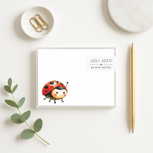 LADY BUG MINI NOTES - JOLI JOTS™