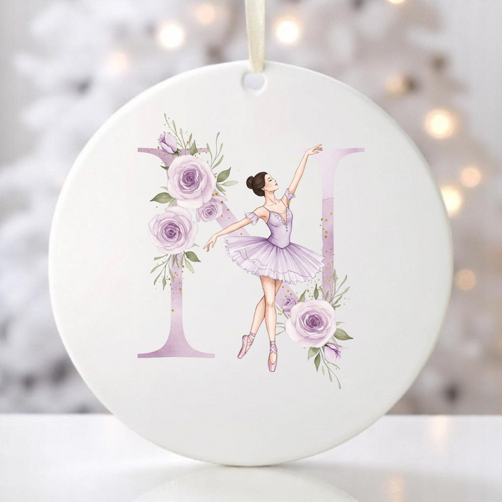 Ballerina Christmas Ornament