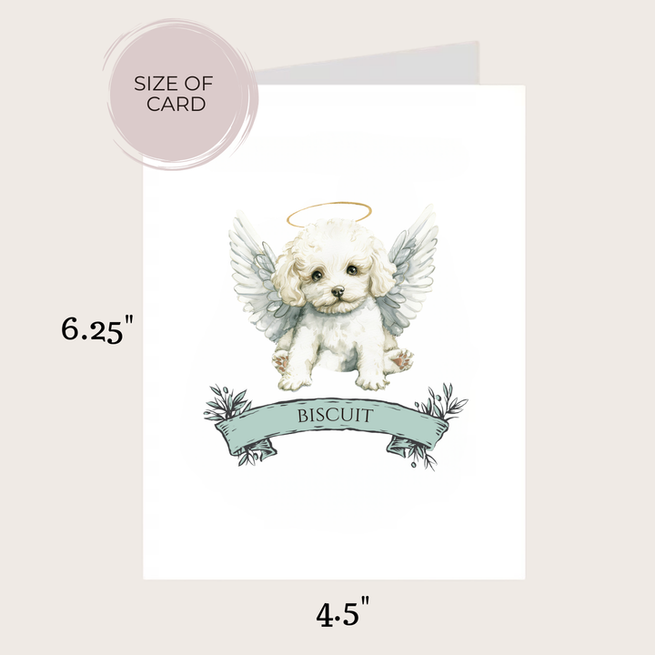 BICHON FRISE MEMORIAL CARD