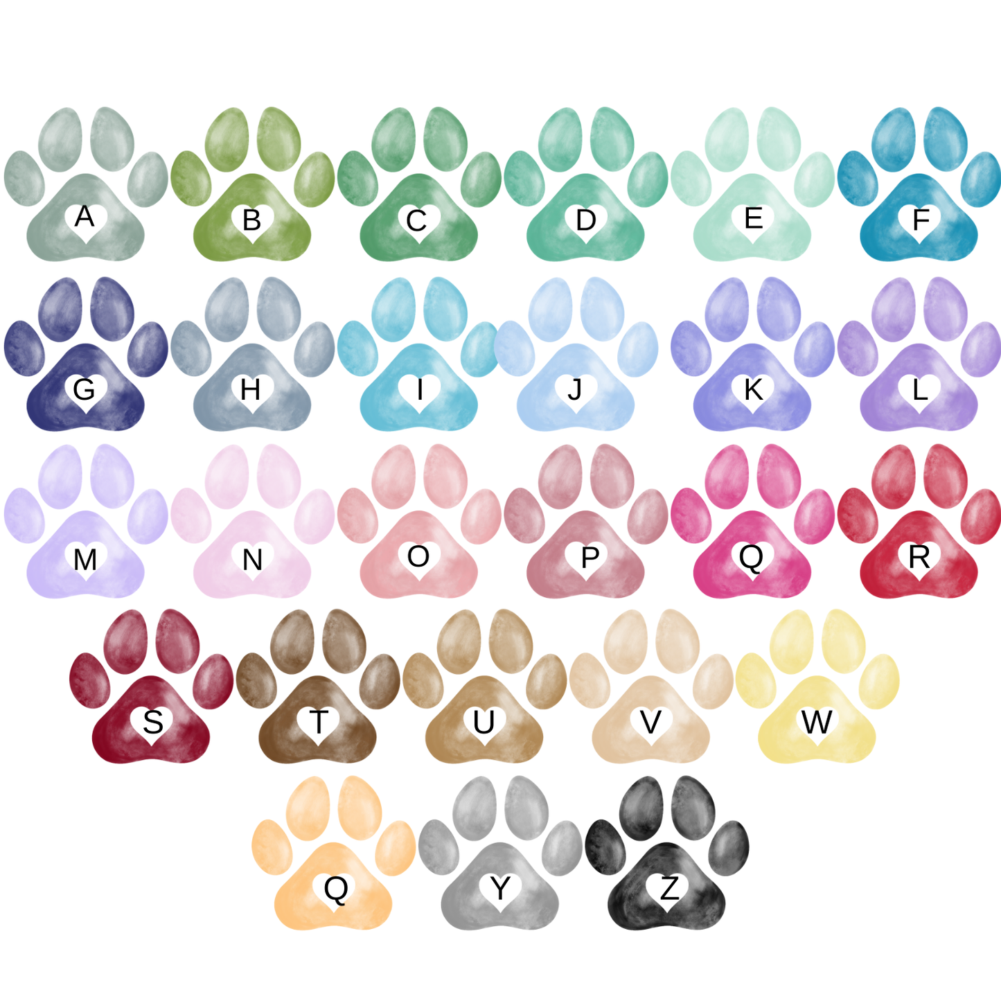 MEMORIAL DOG PAW ORNAMENT