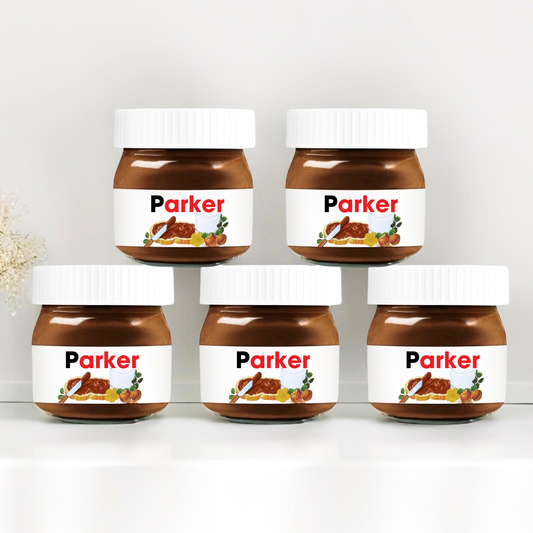 MINI NUTELLA FAVOR