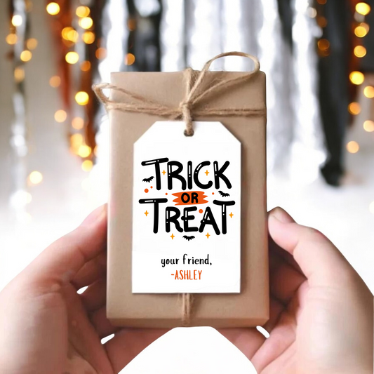 TRICK OR TREAT GIFT TAGS