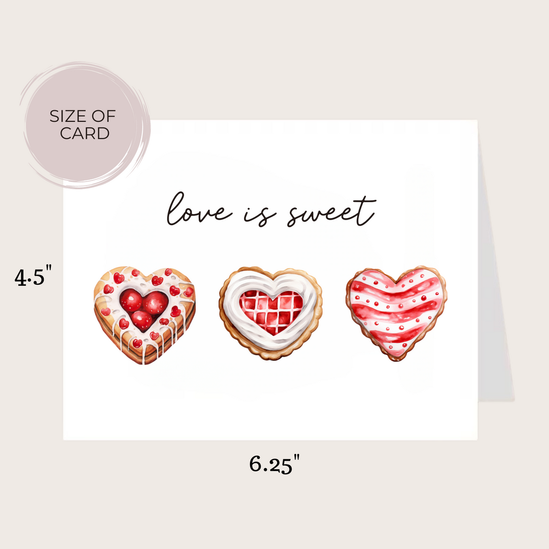 LOVE IS SWEET CARD