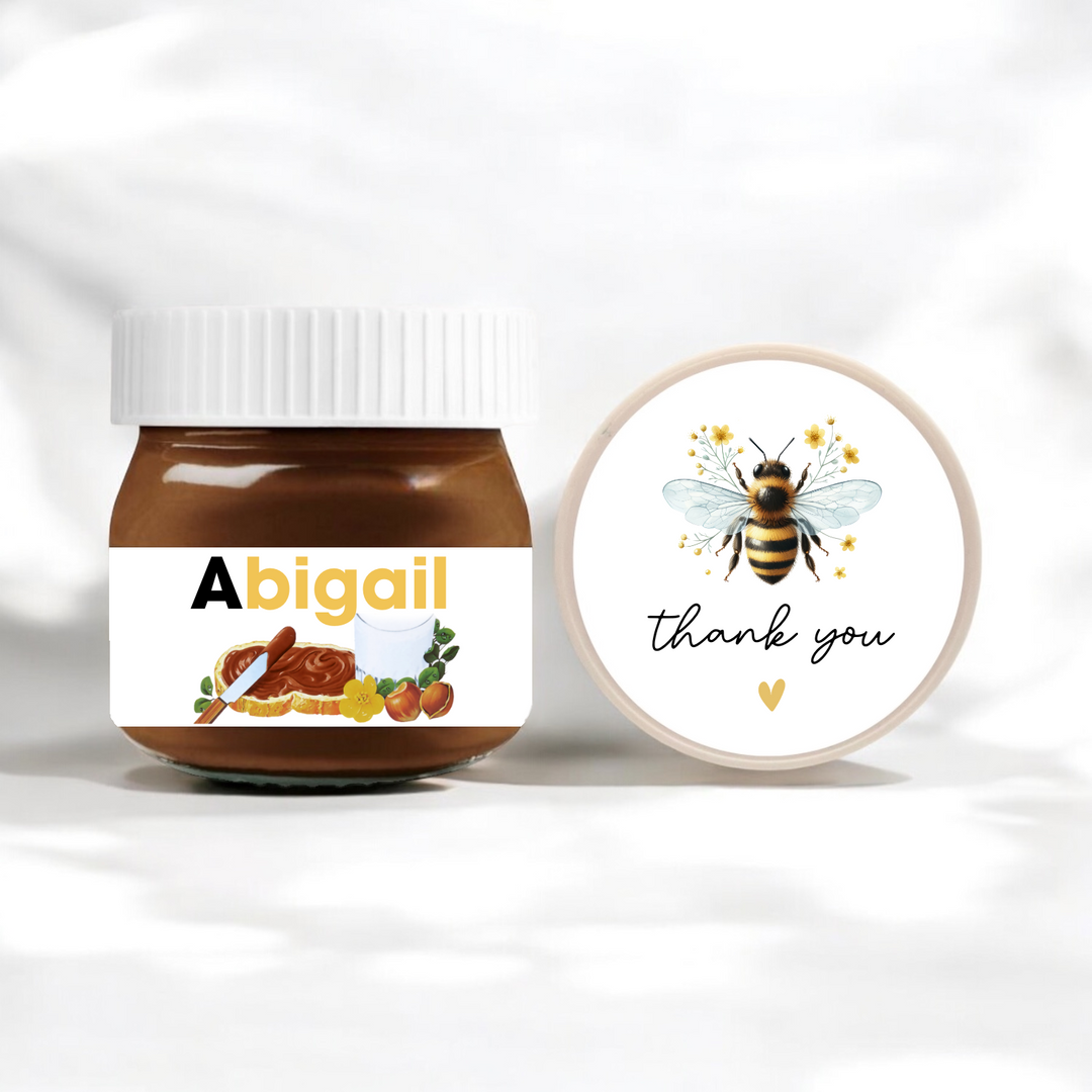 Meant to Bee Nutella Favors