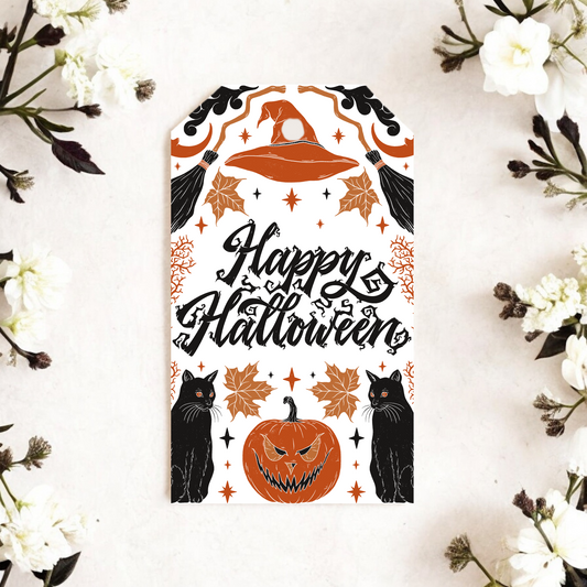 HAPPY HALLOWEEN GIFT TAGS
