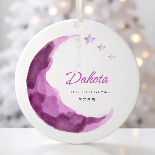 MOON BABY'S FIRST CHRISTMAS ORNAMENT