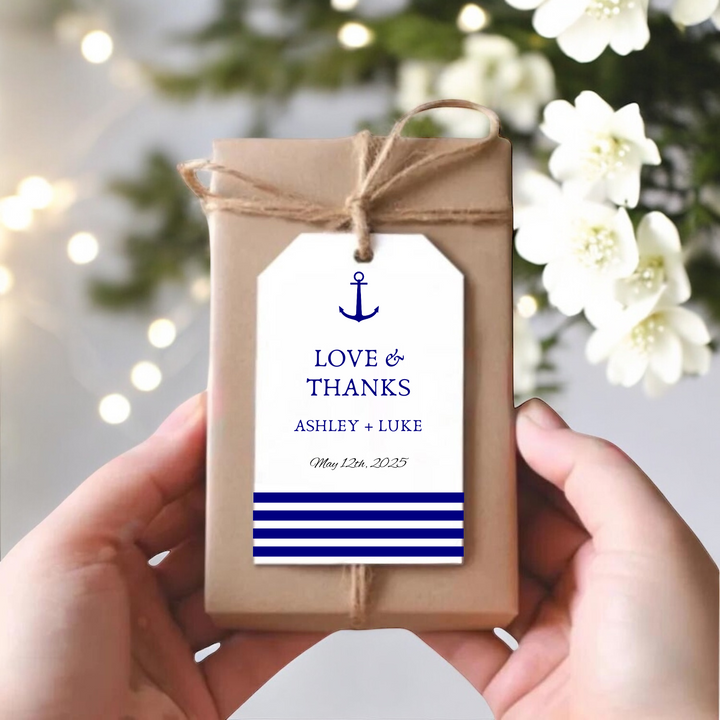 NAUTICAL ANCHOR GIFT TAGS