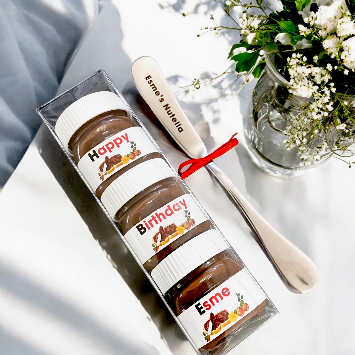 PERSONALIZED MINI NUTELLA GIFT SET