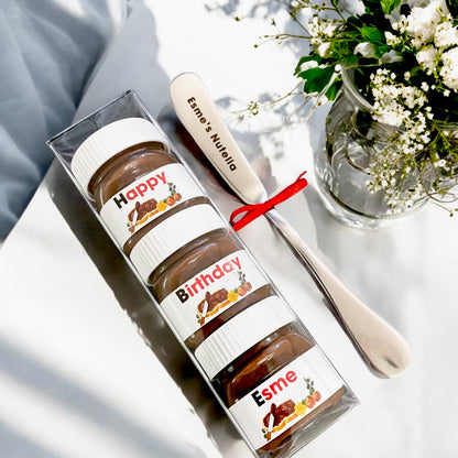 PERSONALIZED MINI NUTELLA GIFT SET