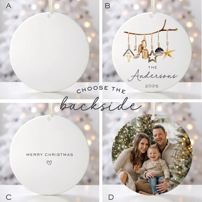 RUSTIC CHRISTMAS ORNAMENT