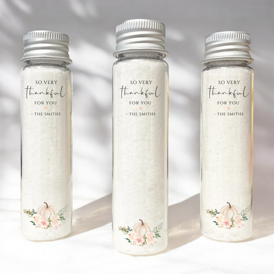 SO VERY THANKFUL FALL BATH SALT FAVORS