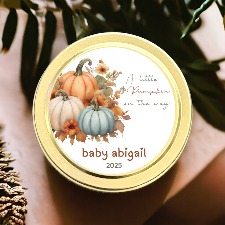 FALL PUMPKIN CANDLE FAVORS