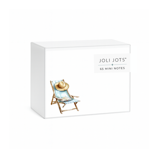 BEACH CHAIR MINI NOTES - JOLI JOTS™