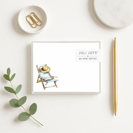 BEACH CHAIR MINI NOTES - JOLI JOTS™