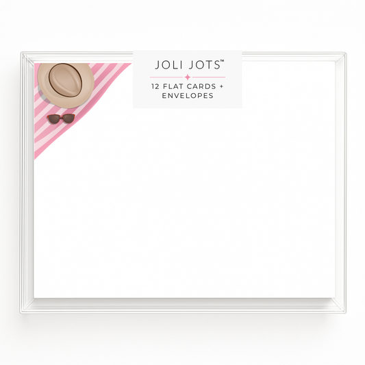 BEACH TOWEL NOTE CARDS