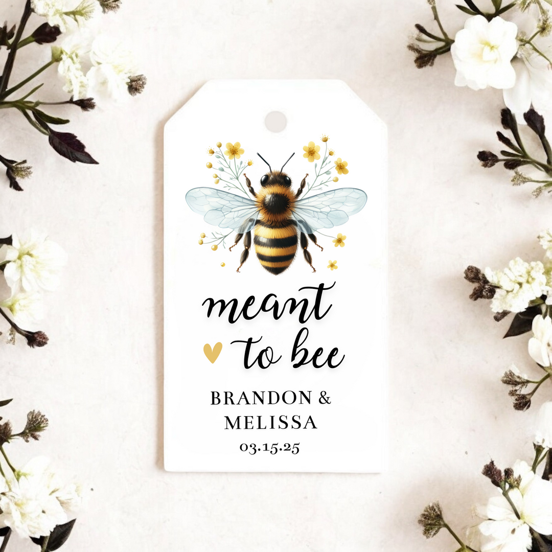 Meant to Bee Gift Tag