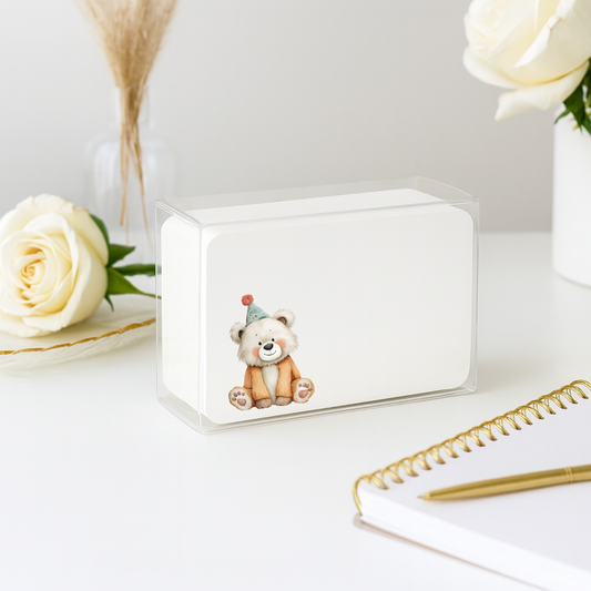 BIRTHDAY BEAR MINI NOTES - JOLI JOTS™